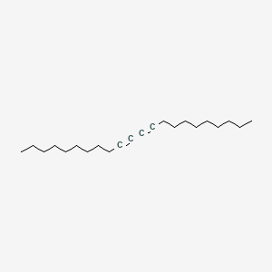 molecular formula C22H38 B14311663 Docosa-10,12-diyne CAS No. 115254-98-3