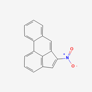 molecular formula C16H9NO2 B14311698 5-Nitroacephenanthrylene CAS No. 114790-08-8