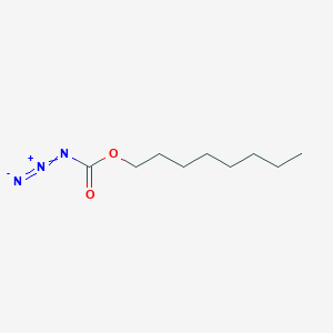molecular formula C9H17N3O2 B14311729 Octyl carbonazidate CAS No. 113402-57-6