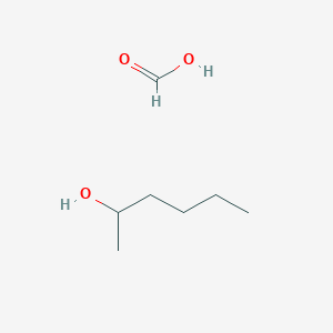 molecular formula C7H16O3 B14311869 Formic acid;hexan-2-ol CAS No. 113366-21-5