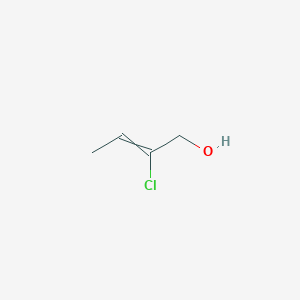 molecular formula C4H7ClO B14311913 2-Chlorobut-2-en-1-ol CAS No. 116723-93-4