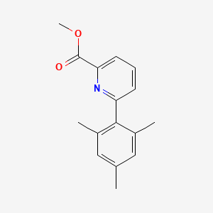 molecular formula C16H17NO2 B1431234 Methyl 6-mesitylpicolinate CAS No. 1384253-80-8