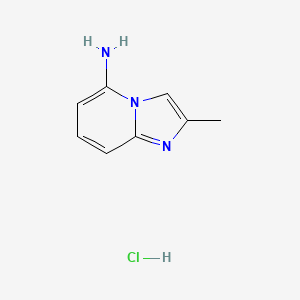 molecular formula C8H10ClN3 B1431249 2-Methylimidazo[1,2-a]pyridin-5-amine hydrochloride CAS No. 3931-67-7