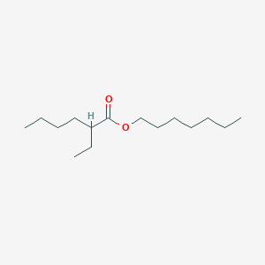 molecular formula C15H30O2 B14312516 Heptyl 2-ethylhexanoate CAS No. 112445-68-8
