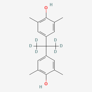 molecular formula C19H24O2 B1431259 Tetramethyl Bisphenol A-d6 CAS No. 203578-30-7