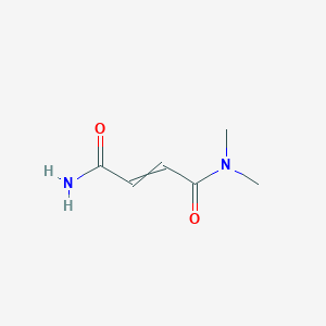 molecular formula C6H10N2O2 B14312674 N~1~,N~1~-Dimethylbut-2-enediamide CAS No. 112775-08-3