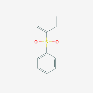 molecular formula C10H10O2S B14313036 (Buta-1,3-diene-2-sulfonyl)benzene CAS No. 109802-71-3