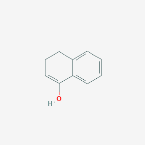 molecular formula C10H10O B14313164 1-Naphthalenol, 3,4-dihydro- CAS No. 113861-50-0