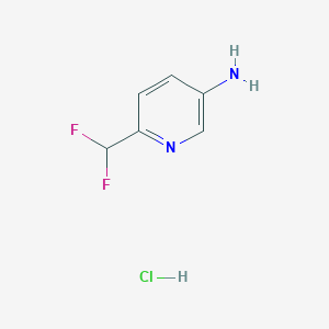6-(Difluoromethyl)pyridin-3-amine hydrochloride