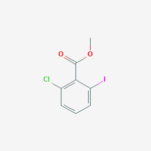 molecular formula C8H6ClIO2 B1431336 Methyl 2-chloro-6-iodobenzoate CAS No. 1261559-47-0