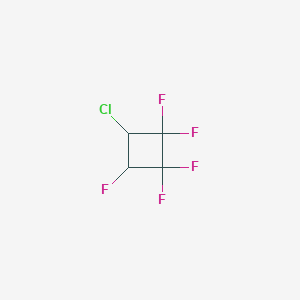 molecular formula C4H2ClF5 B1431354 1H,2H-1-Chloroperfluorocyclobutane CAS No. 1403667-45-7