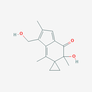 molecular formula C15H18O3 B143136 rac-Irofulven CAS No. 187277-46-9