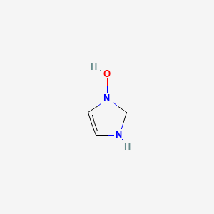 molecular formula C3H6N2O B14313639 2,3-Dihydro-1H-imidazol-1-ol CAS No. 112305-17-6