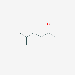 molecular formula C8H14O B143137 5-Methyl-3-methylene-2-hexanone CAS No. 1187-87-7
