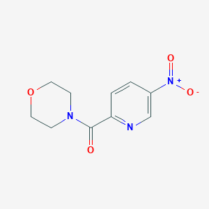 molecular formula C10H11N3O4 B1431370 2-Morpholinocarbonyl-5-nitropyridine CAS No. 1445322-59-7