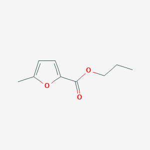 molecular formula C9H12O3 B14313750 Propyl 5-methylfuran-2-carboxylate CAS No. 114430-33-0