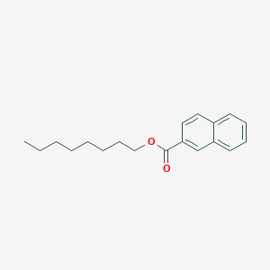 molecular formula C19H24O2 B14313883 Octyl naphthalene-2-carboxylate CAS No. 113963-02-3