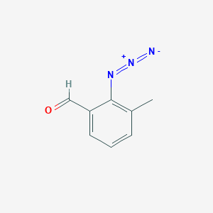 molecular formula C8H7N3O B14314160 2-Azido-3-methylbenzaldehyde CAS No. 113302-67-3