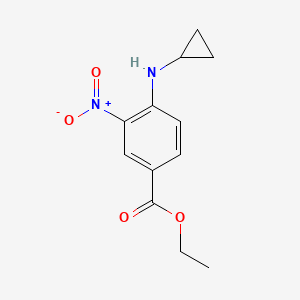 Ethyl 4-(cyclopropylamino)-3-nitrobenzoate