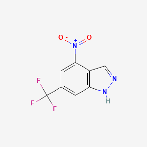 4-Nitro-6-(trifluoromethyl)-1H-indazole