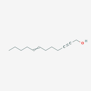 molecular formula C12H20O B14314319 Dodec-7-en-2-yn-1-ol CAS No. 109523-24-2