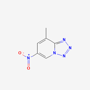 8-Methyl-6-nitro-[1,2,3,4]tetrazolo[1,5-A]pyridine