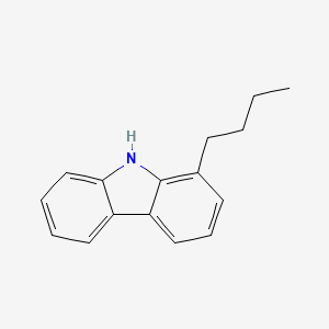 molecular formula C16H17N B14314339 1-Butyl-9H-carbazole CAS No. 111960-26-0