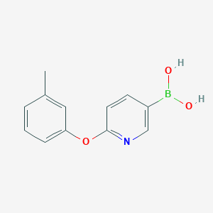 2-(3-Methylphenoxy)pyridine-5-boronic acid