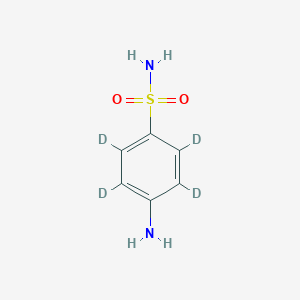 molecular formula C6H8N2O2S B143144 Ergaseptine-d4 CAS No. 77435-46-2
