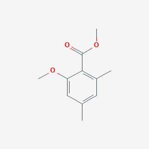 molecular formula C11H14O3 B14314575 Methyl 2-methoxy-4,6-dimethylbenzoate CAS No. 110382-80-4