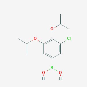3-Chloro-4,5-diisopropoxyphenylboronic acid