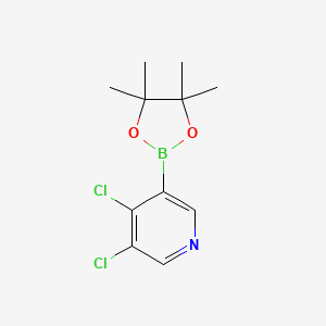 3,4-Dichloro-5-(4,4,5,5-tetramethyl-1,3,2-dioxaborolan-2-yl)pyridine