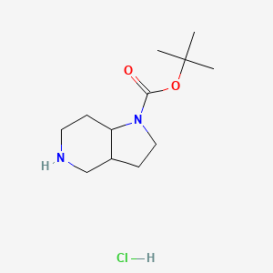 Octahydro-pyrrolo[3,2-c]pyridine-1-carboxylic acid tert-butyl ester hydrochloride