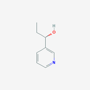 molecular formula C8H11NO B143152 (S)-1-(pyridin-3-yl)propan-1-ol CAS No. 127633-95-8