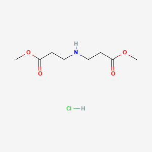 Methyl 3-[(3-methoxy-3-oxopropyl)amino]propanoate hydrochloride