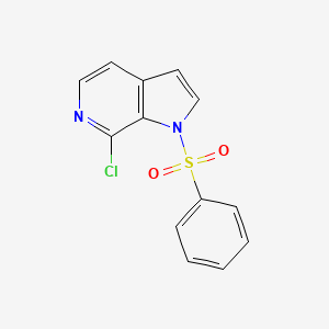 7-Chloro-1-(phenylsulfonyl)-6-azaindole