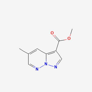5-Methylpyrazolo[1,5-b]pyridazine-3-carboxylic acid methyl ester