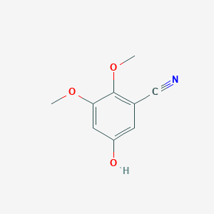 5-Hydroxy-2,3-dimethoxybenzonitrile