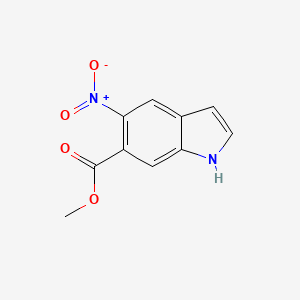 Methyl 5-nitro-1H-indole-6-carboxylate