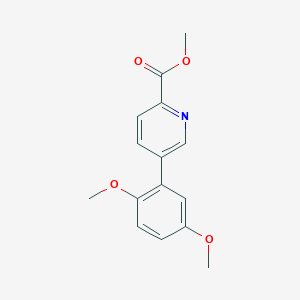 Methyl 5-(2,5-dimethoxyphenyl)pyridine-2-carboxylate