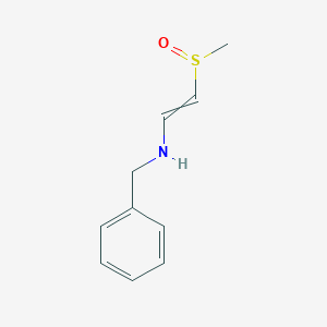 molecular formula C10H13NOS B14315734 N-Benzyl-2-(methanesulfinyl)ethen-1-amine CAS No. 106241-05-8