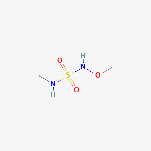 molecular formula C2H8N2O3S B14315764 N-Methoxy-N'-methylsulfuric diamide CAS No. 112705-72-3