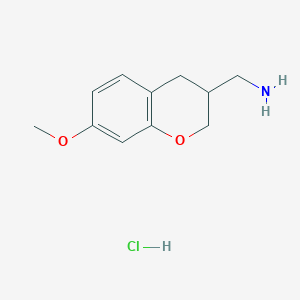 (7-Methoxychroman-3-yl)methanamine hydrochloride