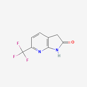 6-(Trifluoromethyl)-1H-pyrrolo[2,3-b]pyridin-2(3H)-one
