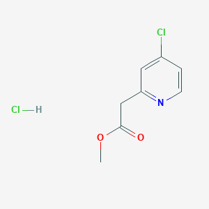 (4-Chloro-pyridin-2-yl)-acetic acid methyl ester hydrochloride