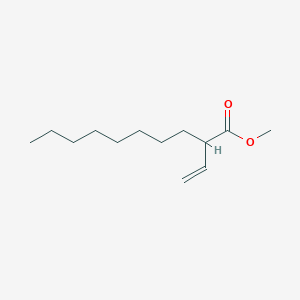 molecular formula C13H24O2 B14315931 Methyl 2-ethenyldecanoate CAS No. 113709-35-6