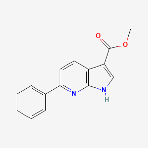 6-Phenyl-7-azaindole-3-carboxylic acid methyl ester