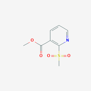 molecular formula C8H9NO4S B1431606 Methyl 2-methanesulfonylpyridine-3-carboxylate CAS No. 1426958-31-7