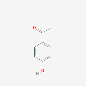 molecular formula C9H10O2 B143161 Paroxypropione CAS No. 70-70-2