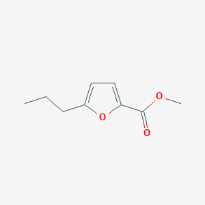 molecular formula C9H12O3 B14316130 Methyl 5-propylfuran-2-carboxylate CAS No. 112616-69-0